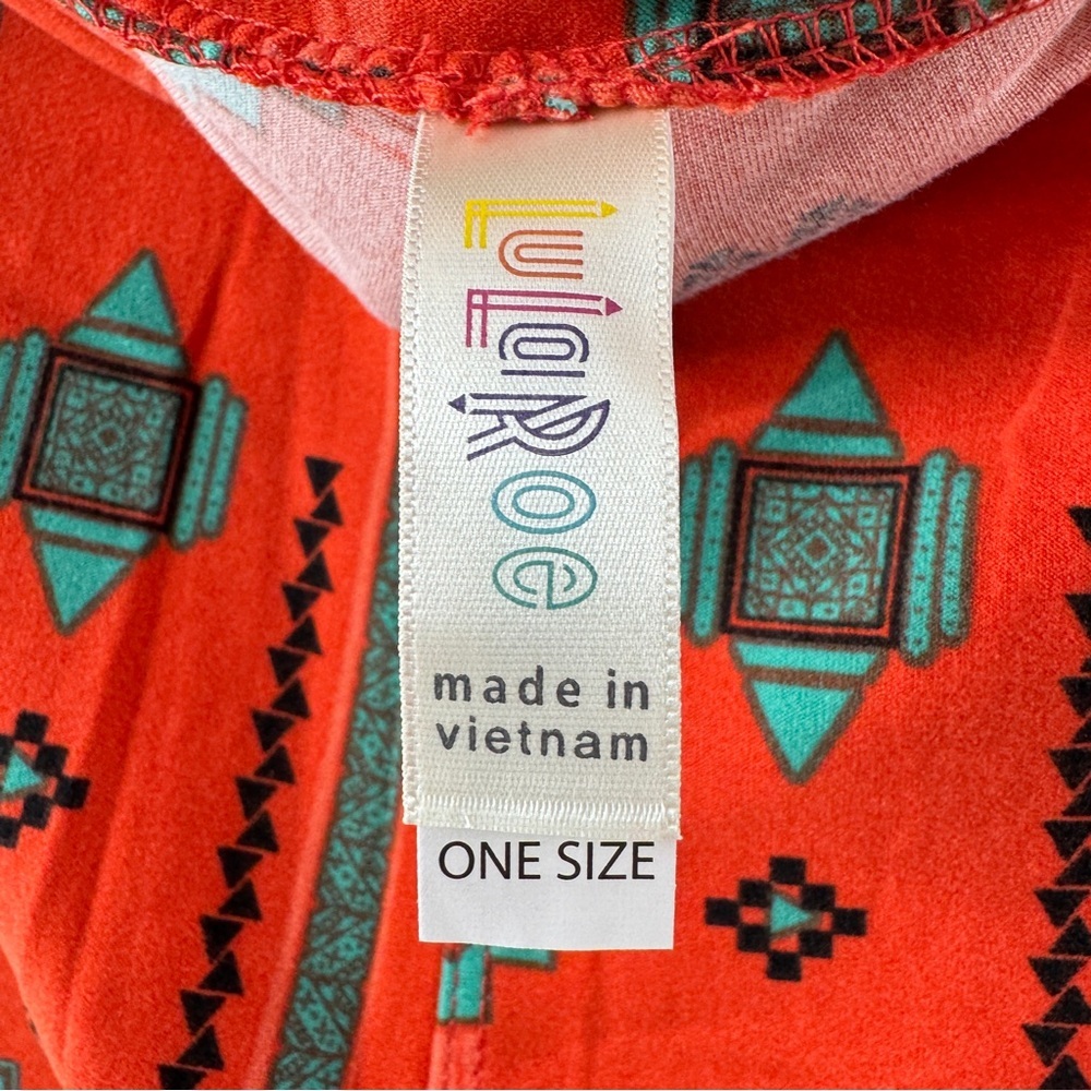 LuLaRoe One Size (OS) Leggings – Buttery Soft Stretchy Printed Leggings - Picture 5 of 5